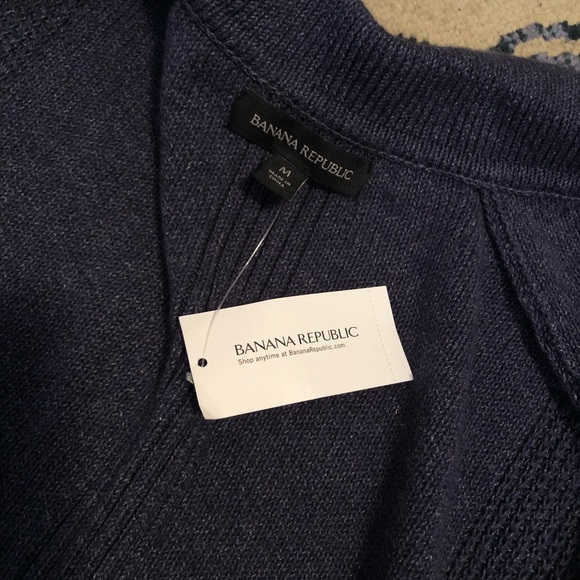 NWT Banana Republic Zip Up Sweater Vest - Picture 11 of 12